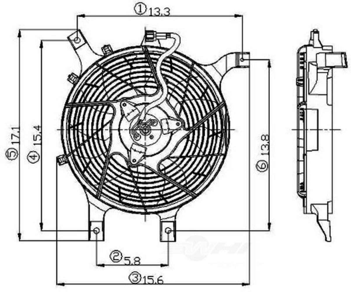Engine Cooling Fan Assembly