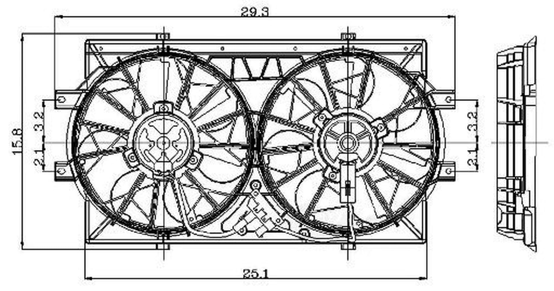 Engine Cooling Fan Assembly