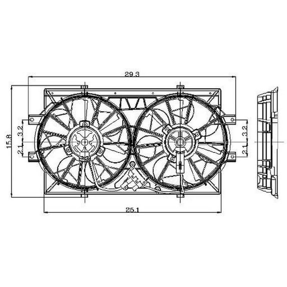 Engine Cooling Fan Assembly