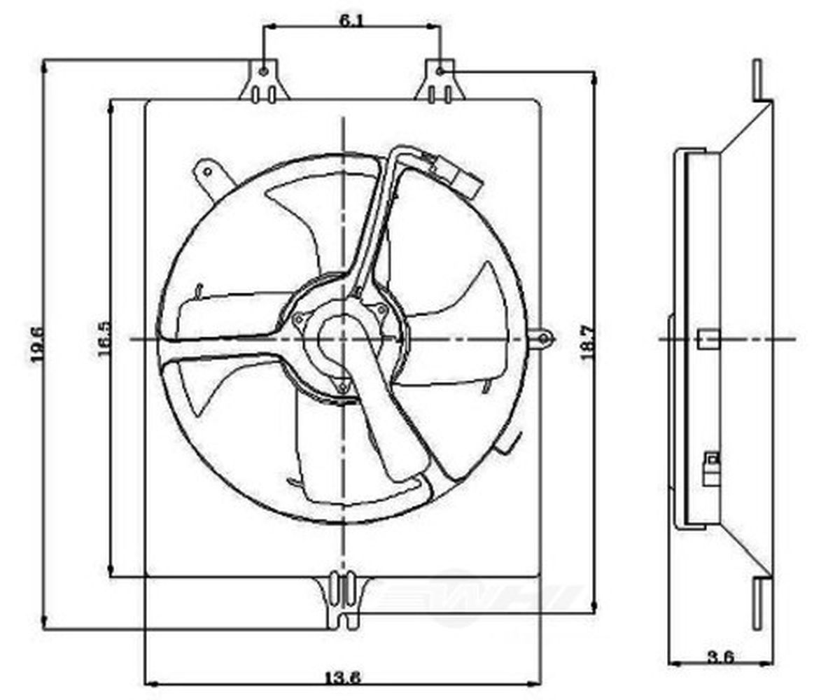 Engine Cooling Fan Assembly