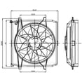 thumbnail image 1 of Engine Cooling Fan Assembly, 1 of 2