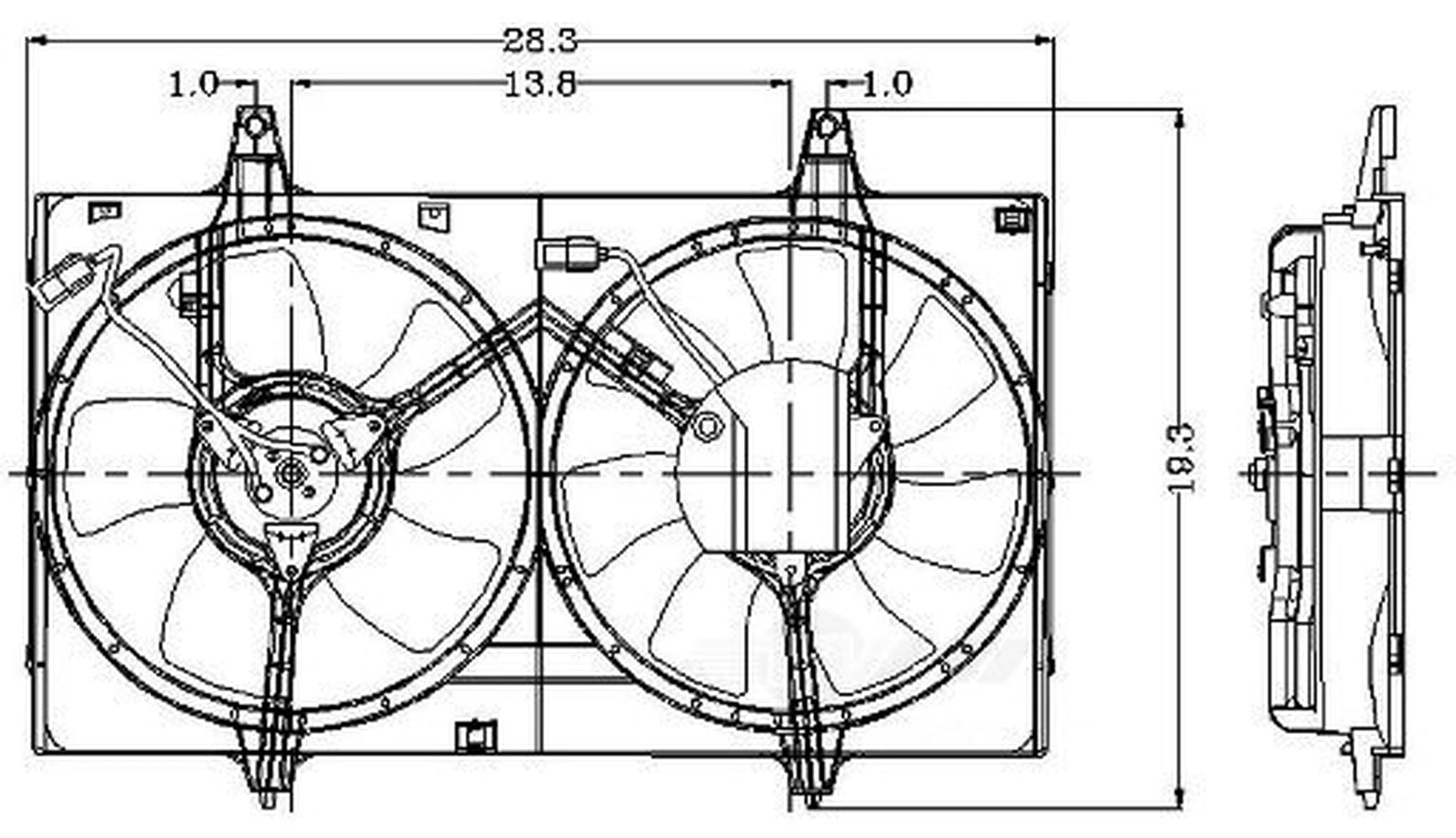 Engine Cooling Fan Assembly
