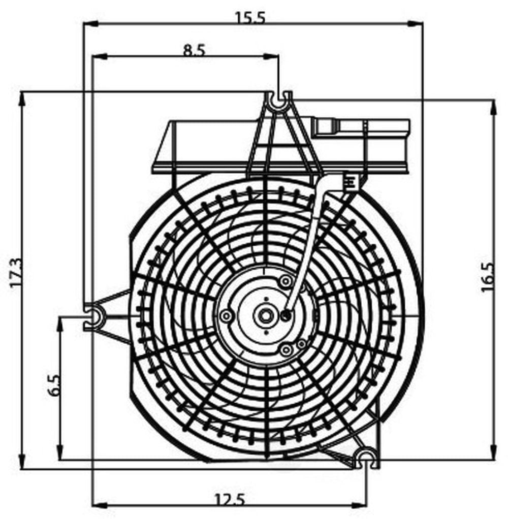 Engine Cooling Fan Assembly