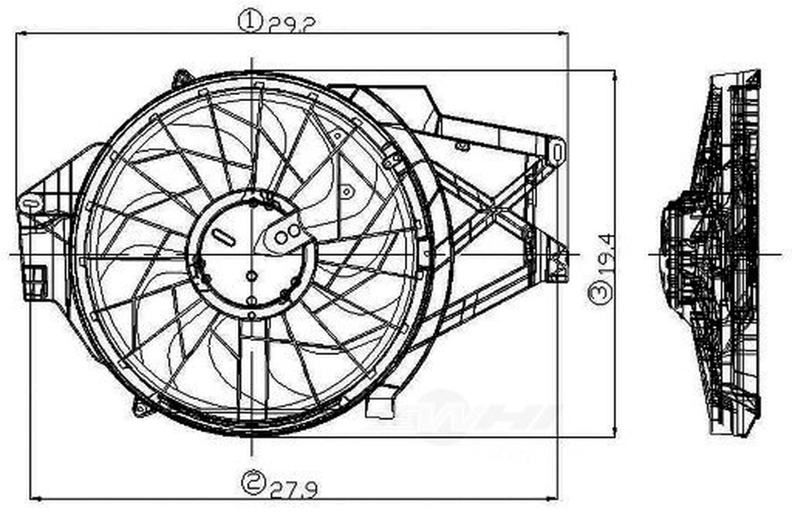Engine Cooling Fan Assembly