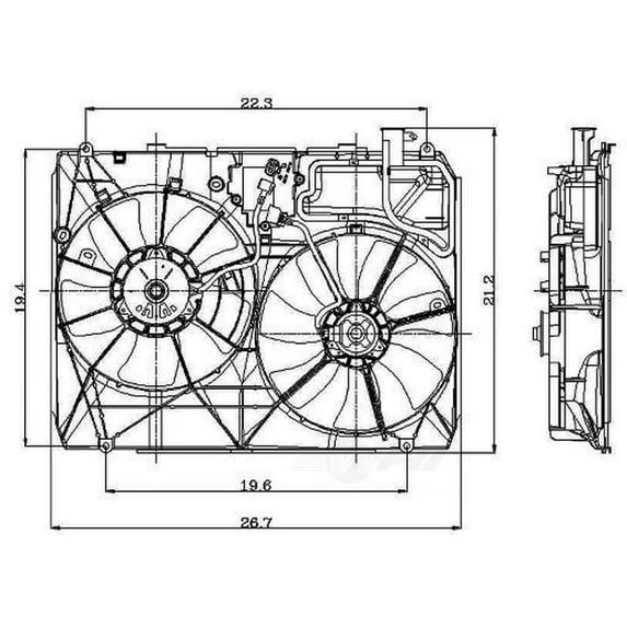 Engine Cooling Fan Assembly