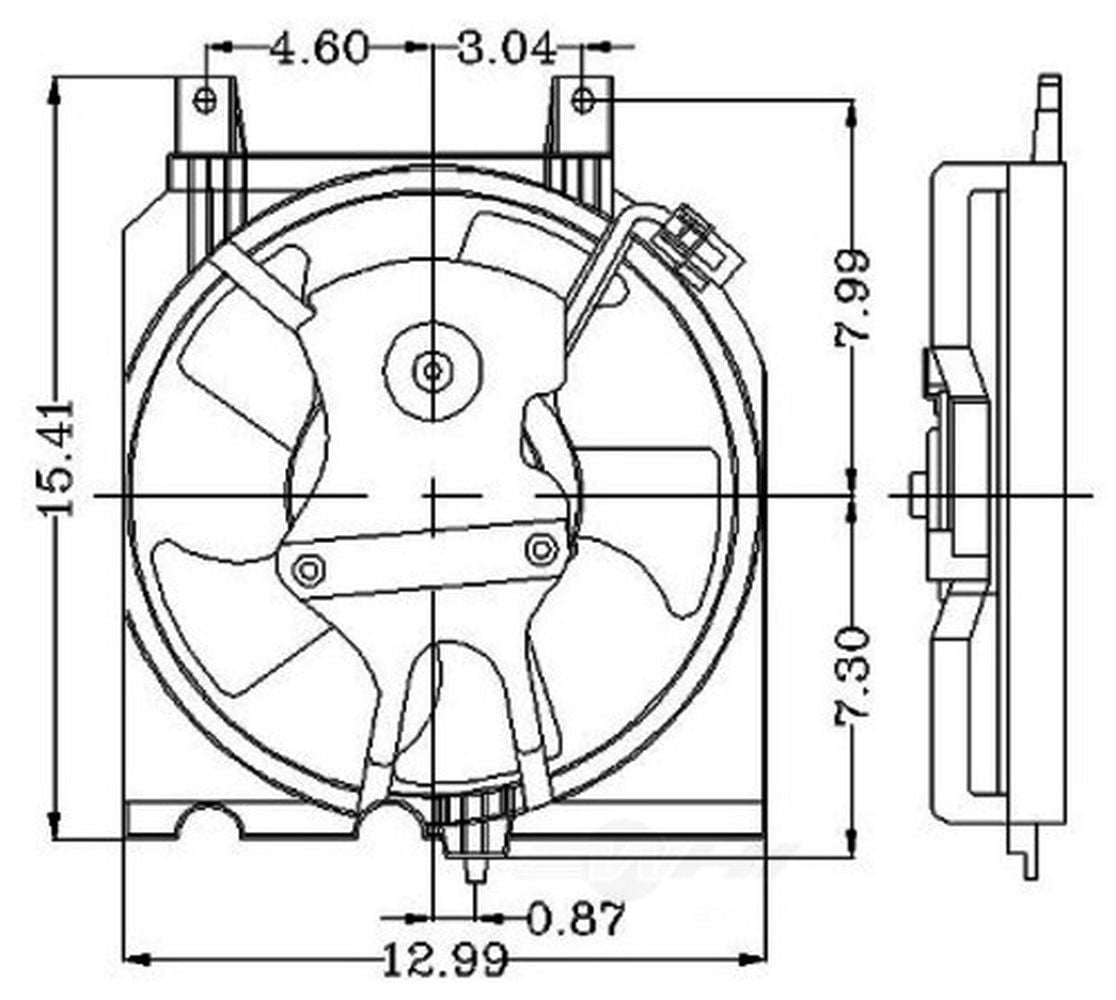 Engine Cooling Fan Assembly