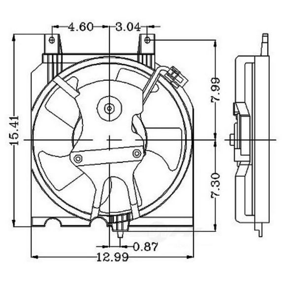 Engine Cooling Fan Assembly