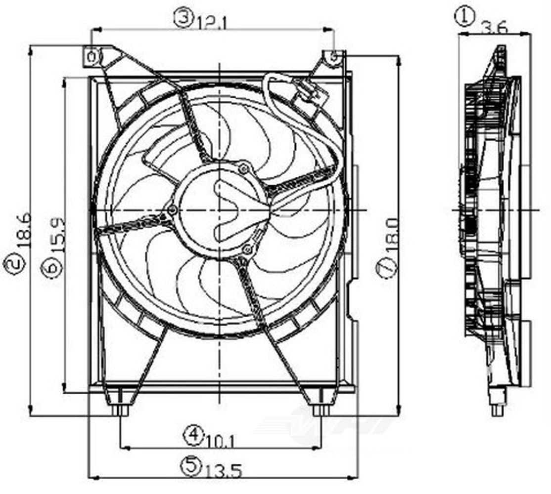 Engine Cooling Fan Assembly