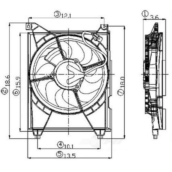 Engine Cooling Fan Assembly