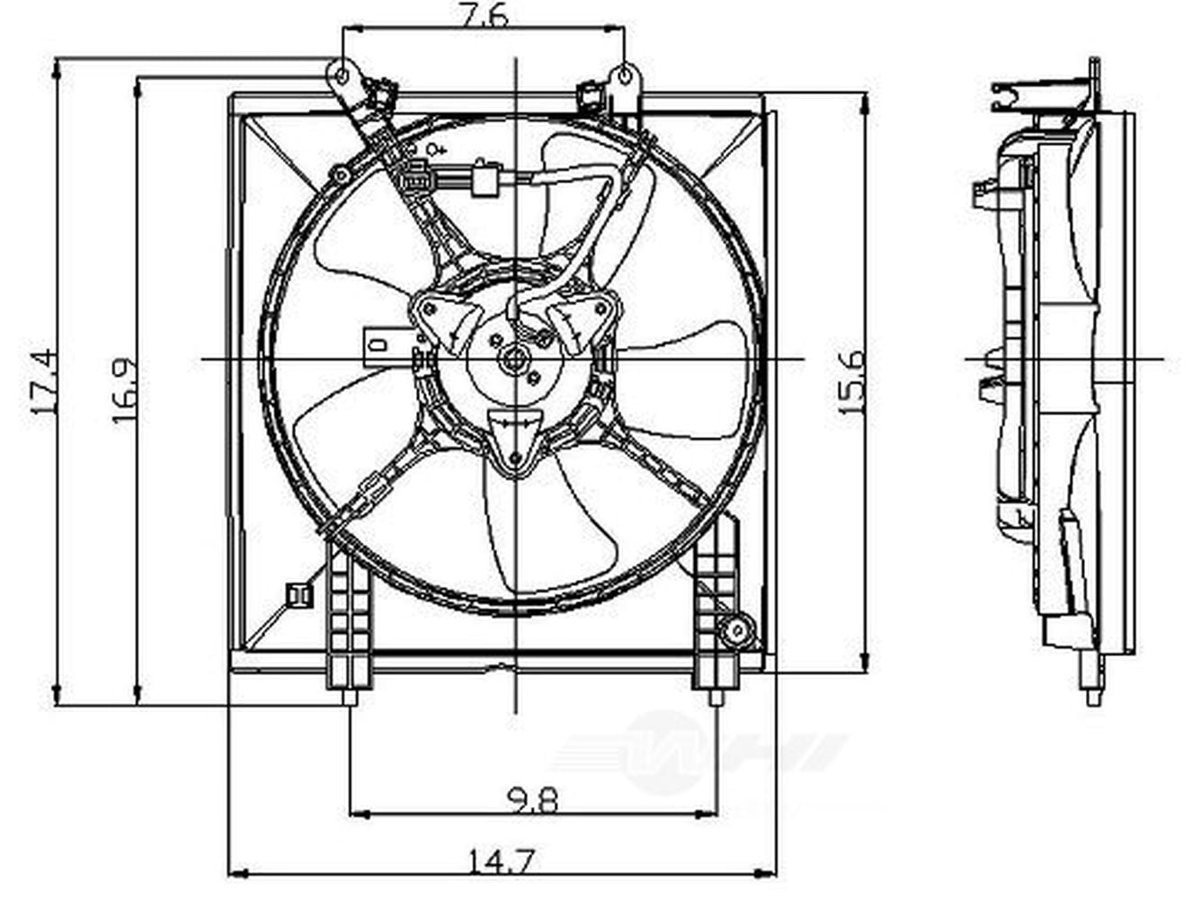 Engine Cooling Fan Assembly
