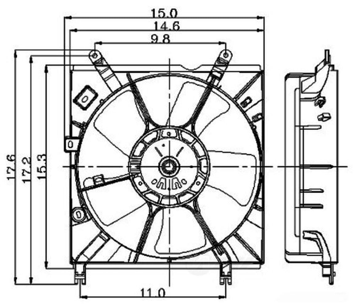 Engine Cooling Fan Assembly