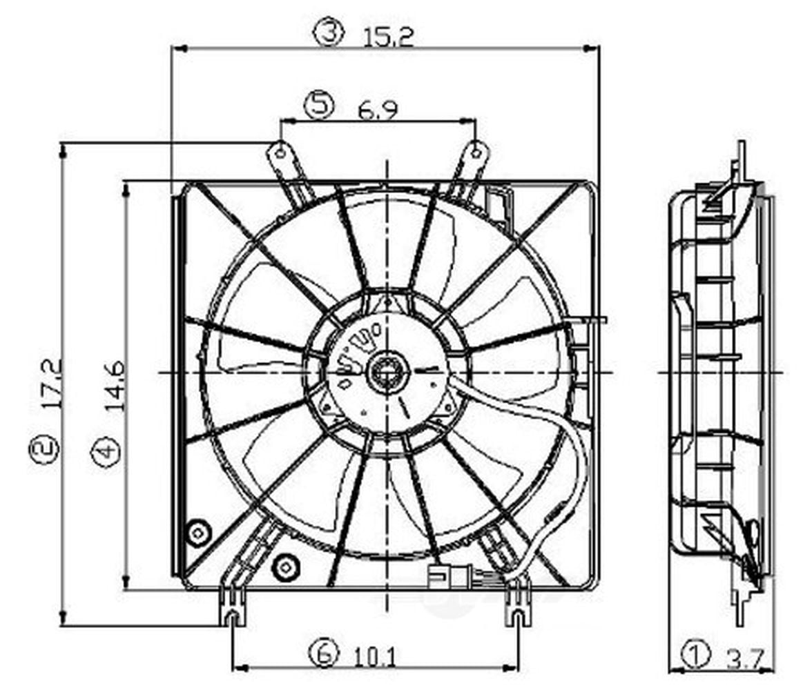 Engine Cooling Fan Assembly