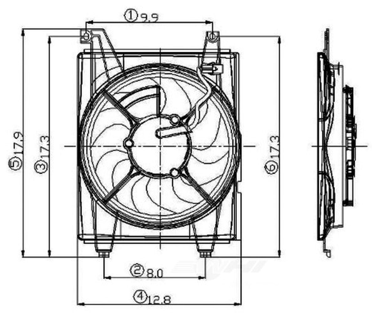 Engine Cooling Fan Assembly