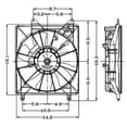 thumbnail image 1 of Engine Cooling Fan Assembly, 1 of 2
