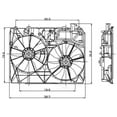 thumbnail image 1 of Engine Cooling Fan Assembly, 1 of 2
