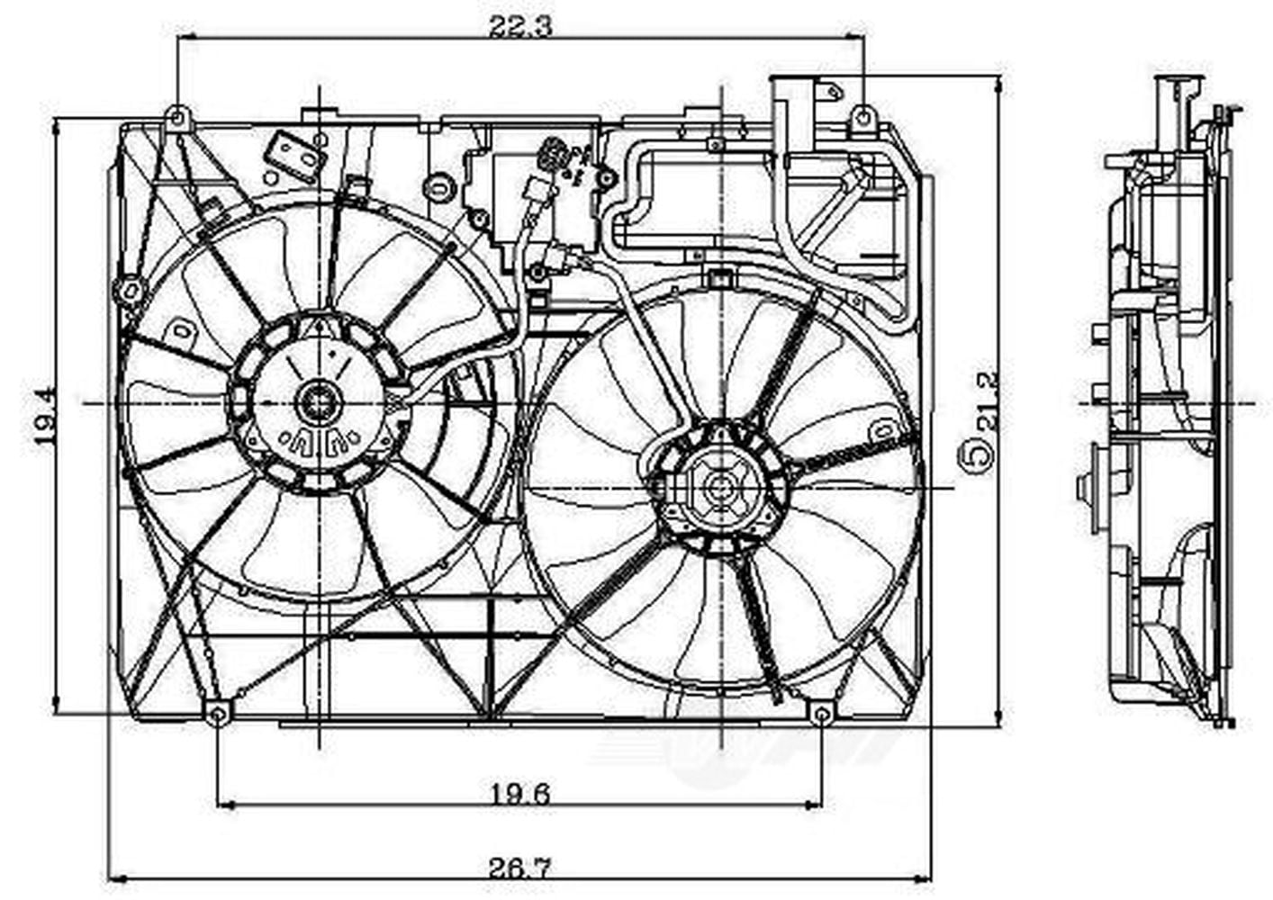 Engine Cooling Fan Assembly