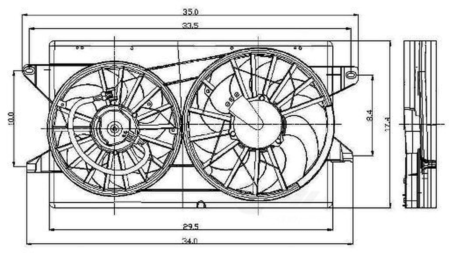 Engine Cooling Fan Assembly
