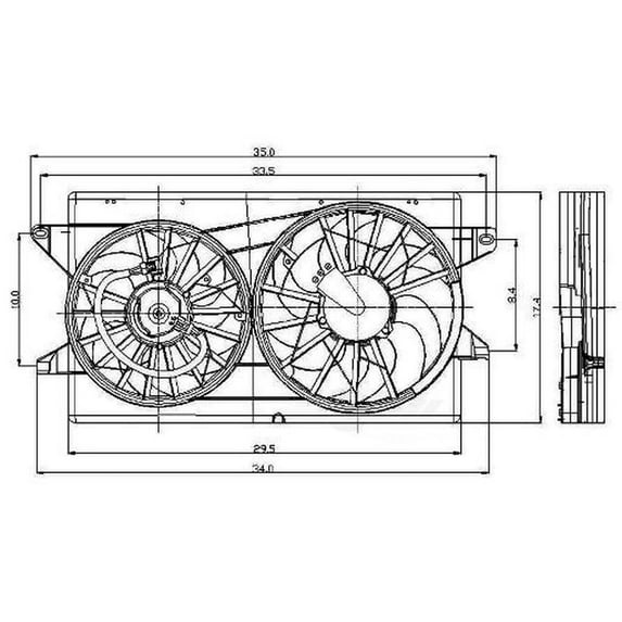 Engine Cooling Fan Assembly