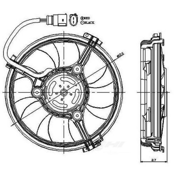 Engine Cooling Fan Assembly