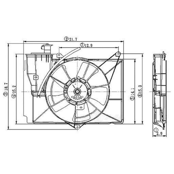 Engine Cooling Fan Assembly