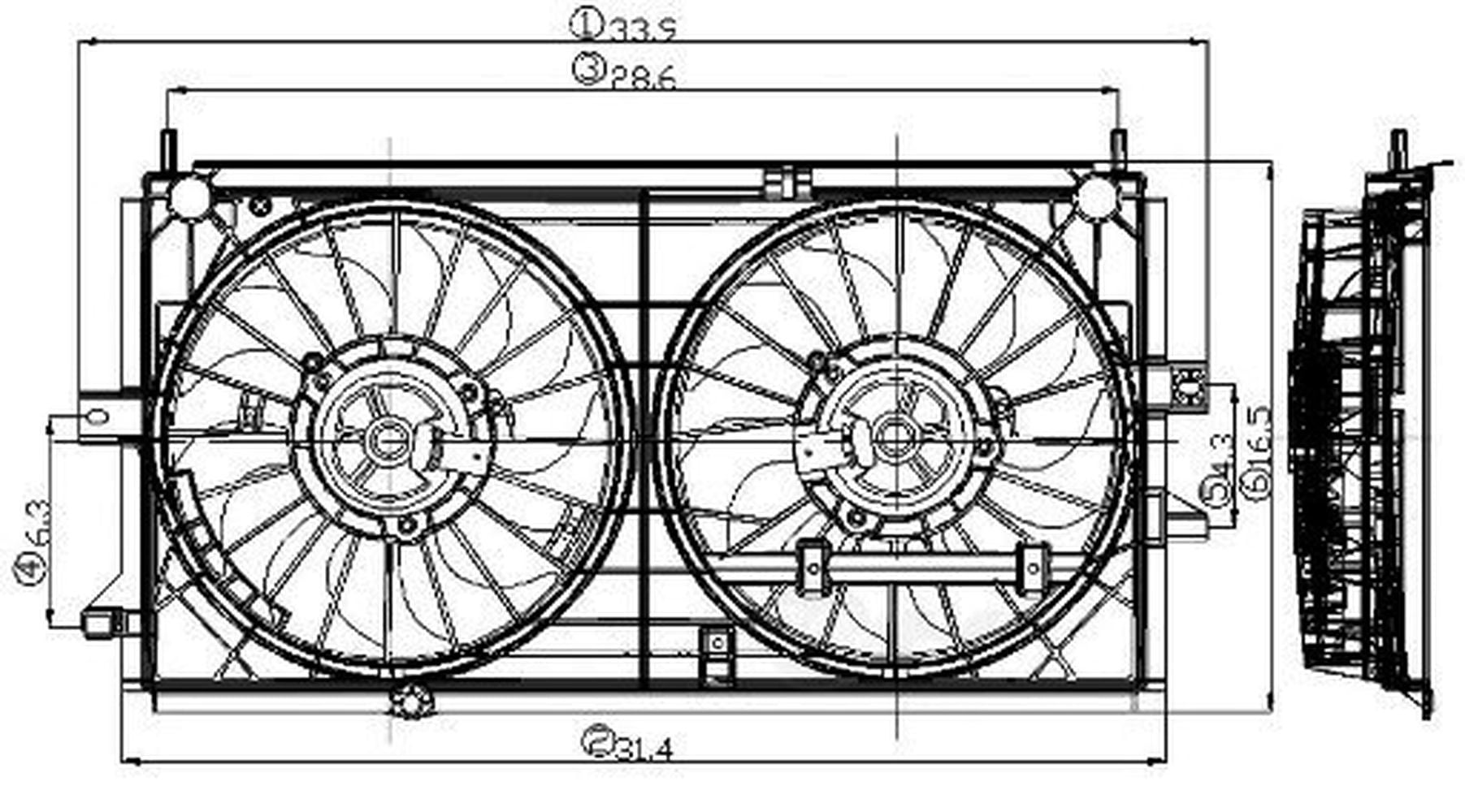 Engine Cooling Fan Assembly