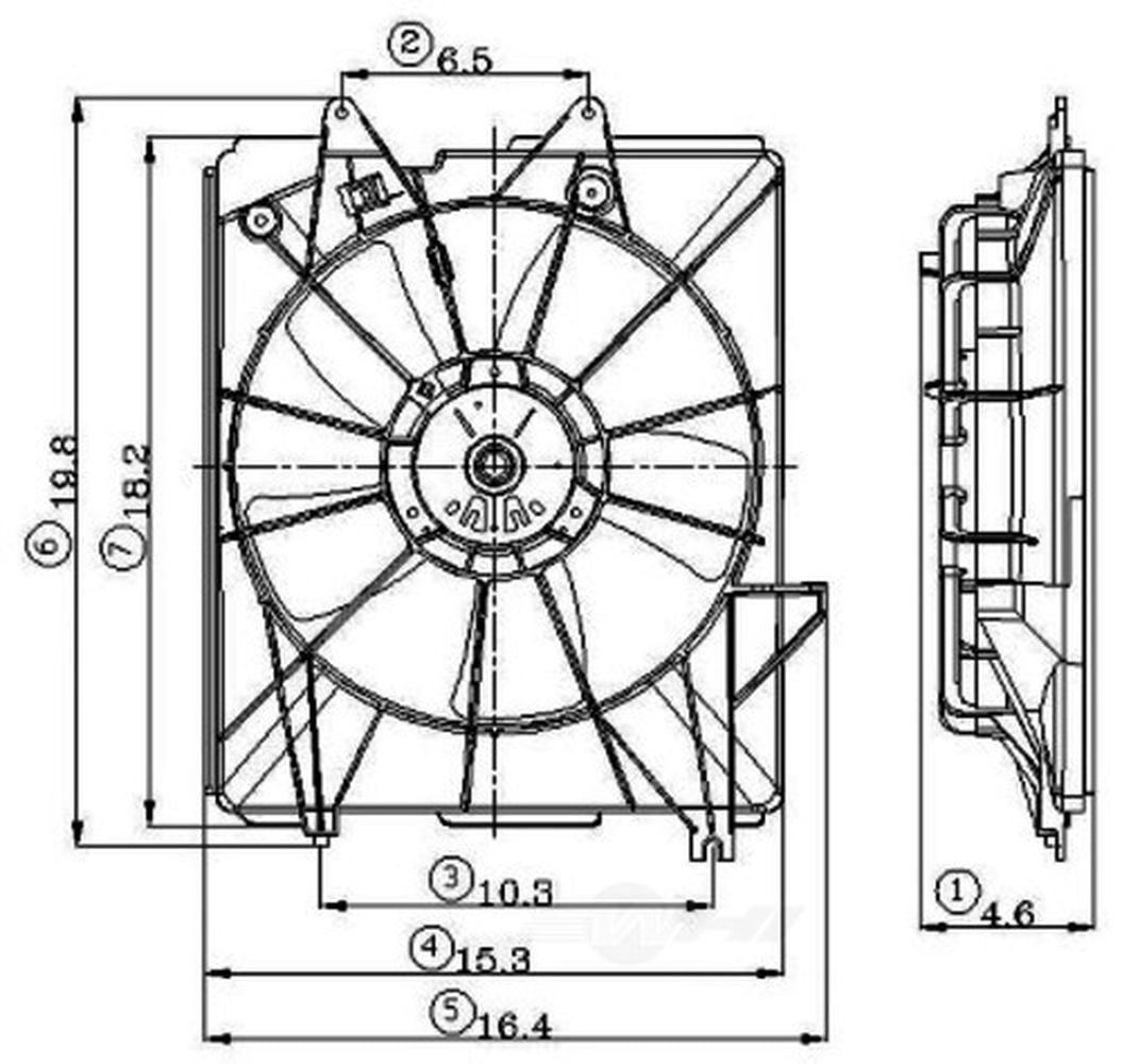 Engine Cooling Fan Assembly