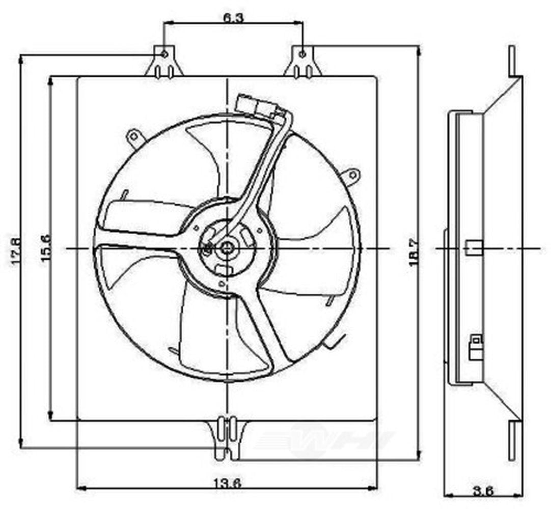 Engine Cooling Fan Assembly
