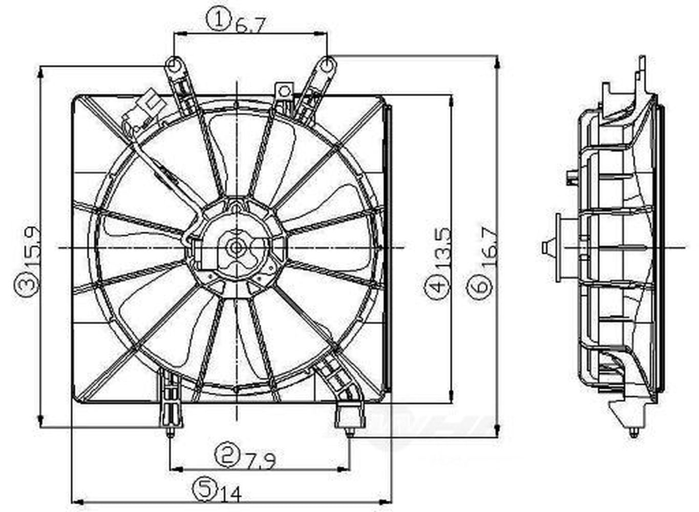 Engine Cooling Fan Assembly