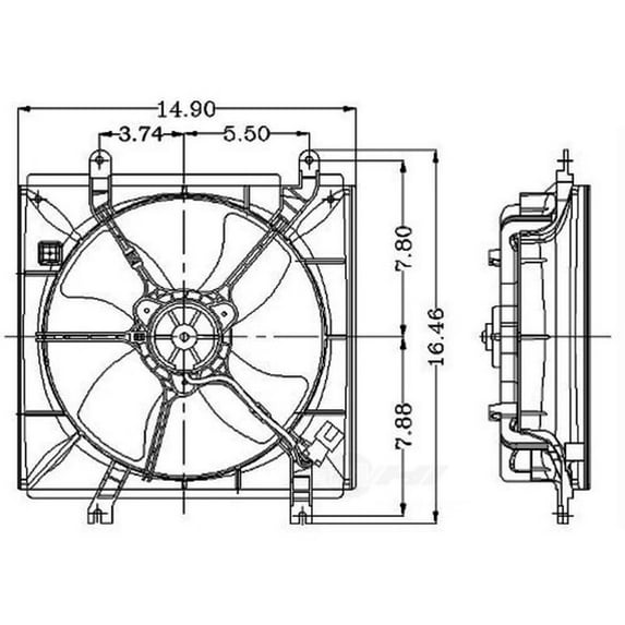 Engine Cooling Fan Assembly