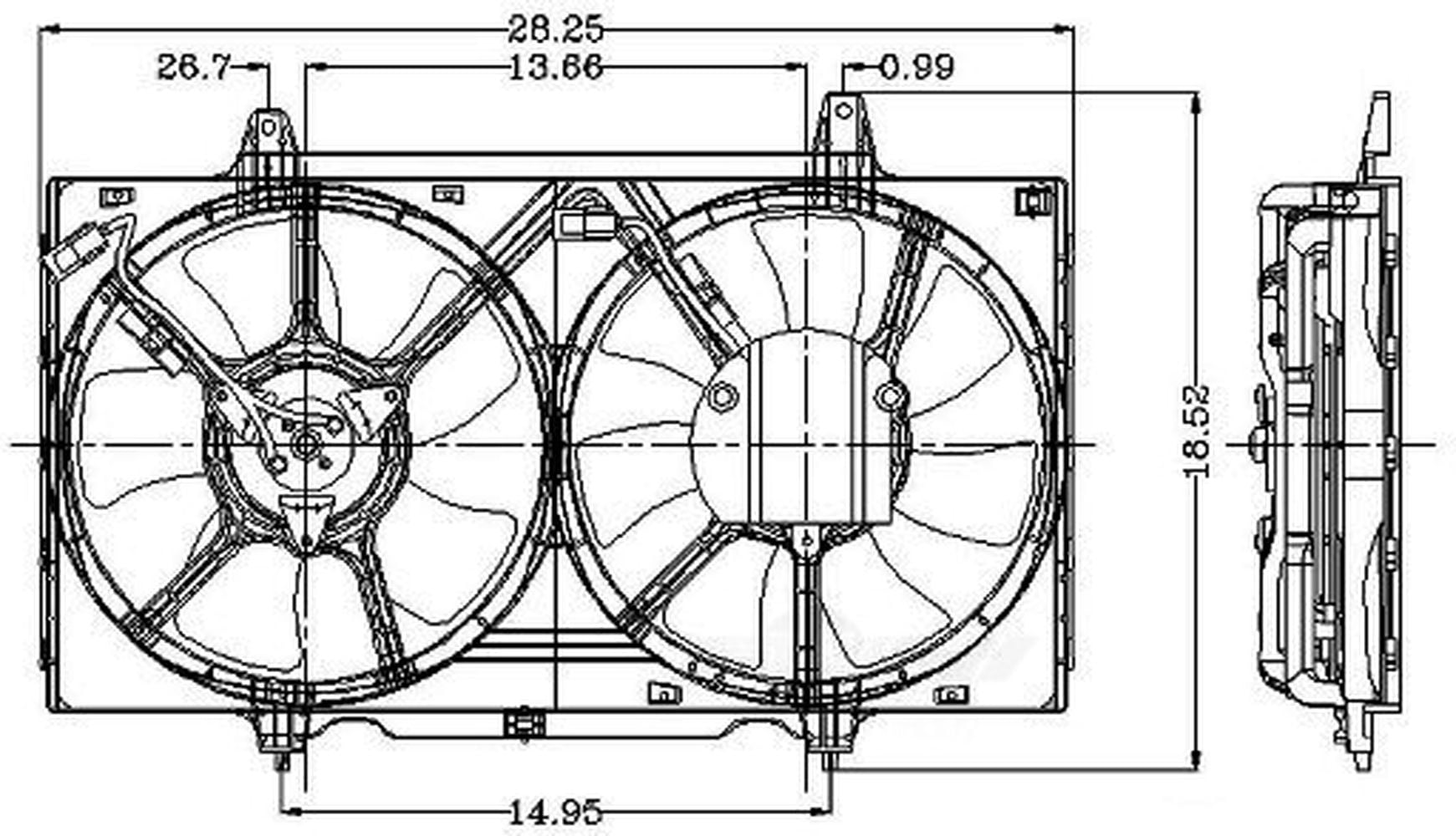 Engine Cooling Fan Assembly