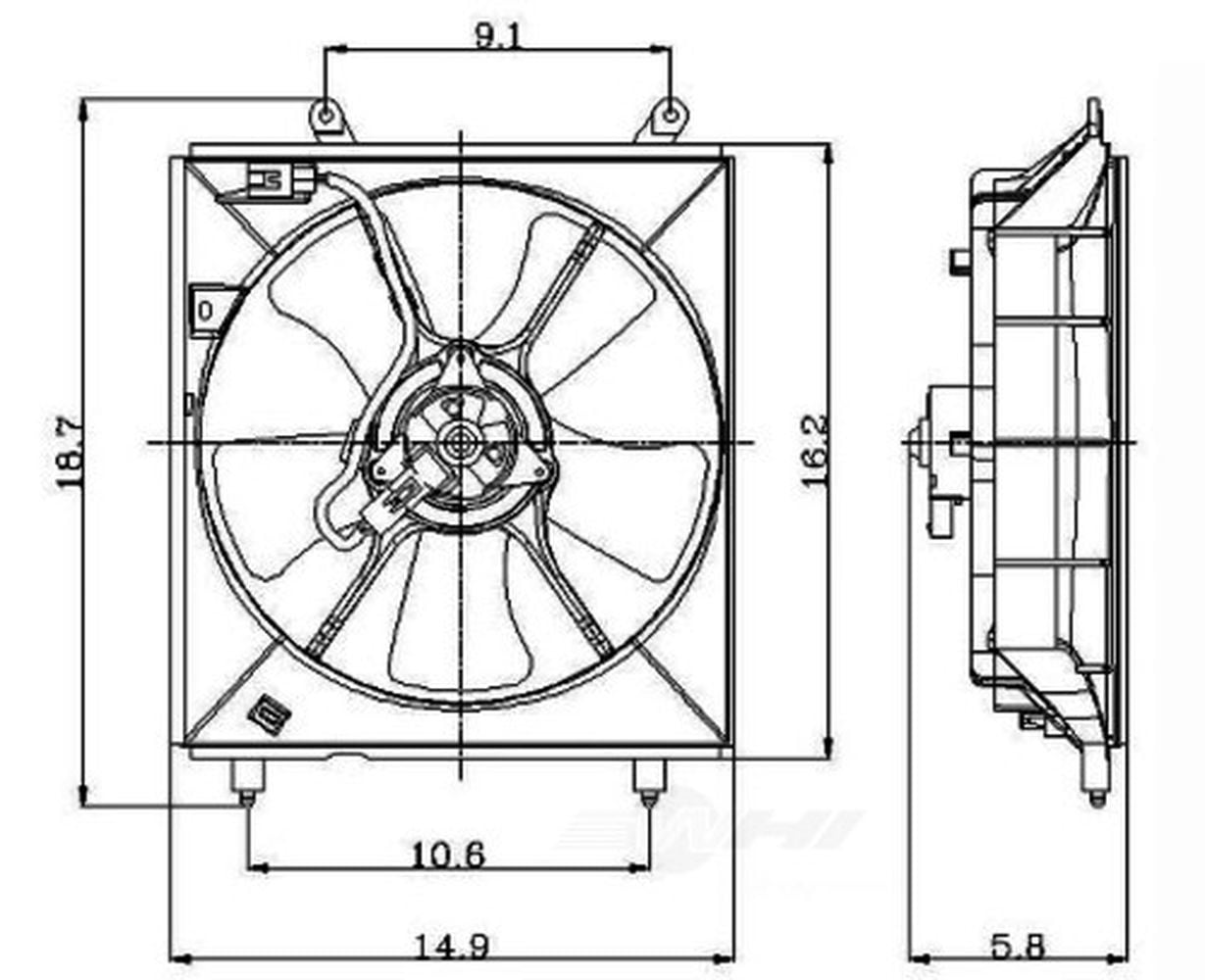 Engine Cooling Fan Assembly