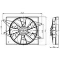 thumbnail image 1 of Engine Cooling Fan Assembly, 1 of 2