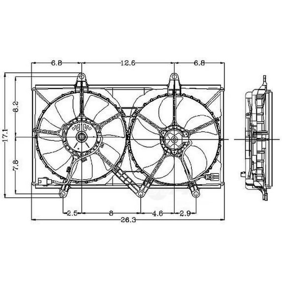 Engine Cooling Fan Assembly