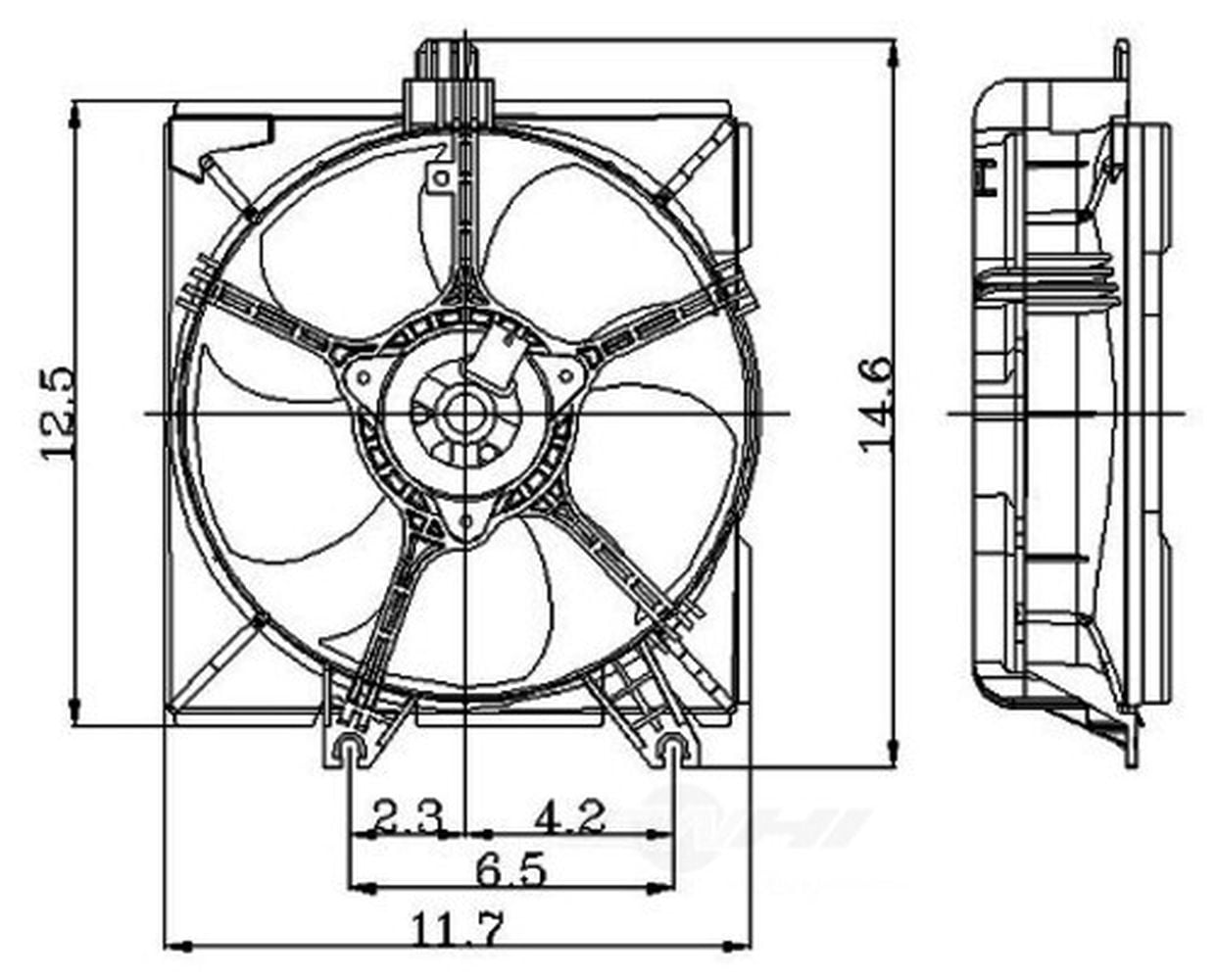 Engine Cooling Fan Assembly