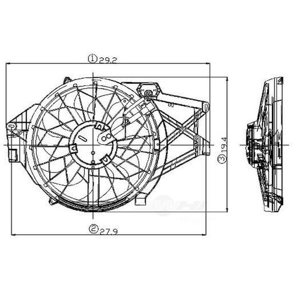 Engine Cooling Fan Assembly