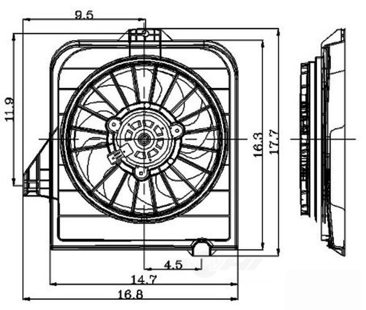 Engine Cooling Fan Assembly