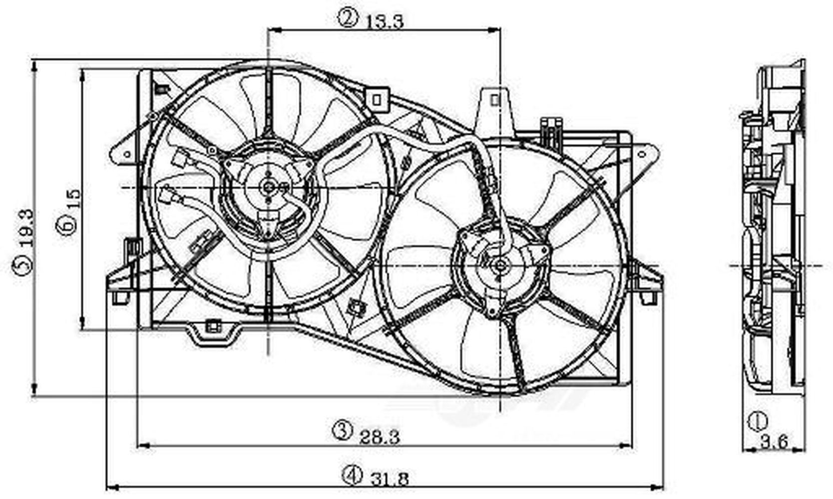 Engine Cooling Fan Assembly