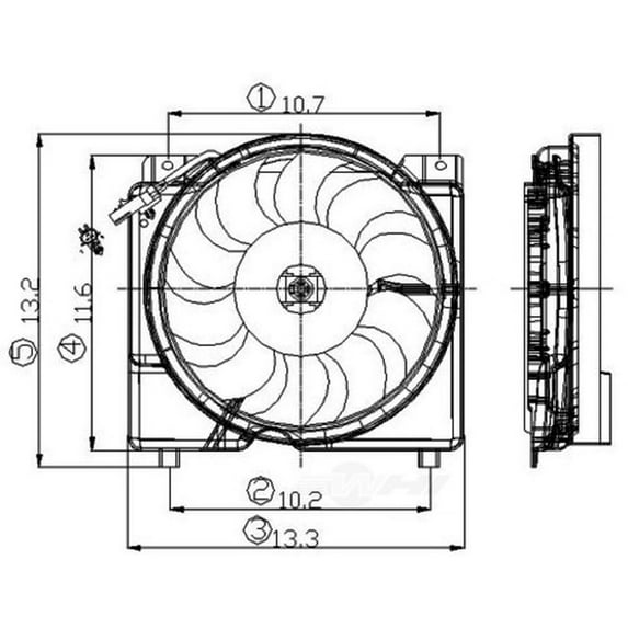 Engine Cooling Fan Assembly