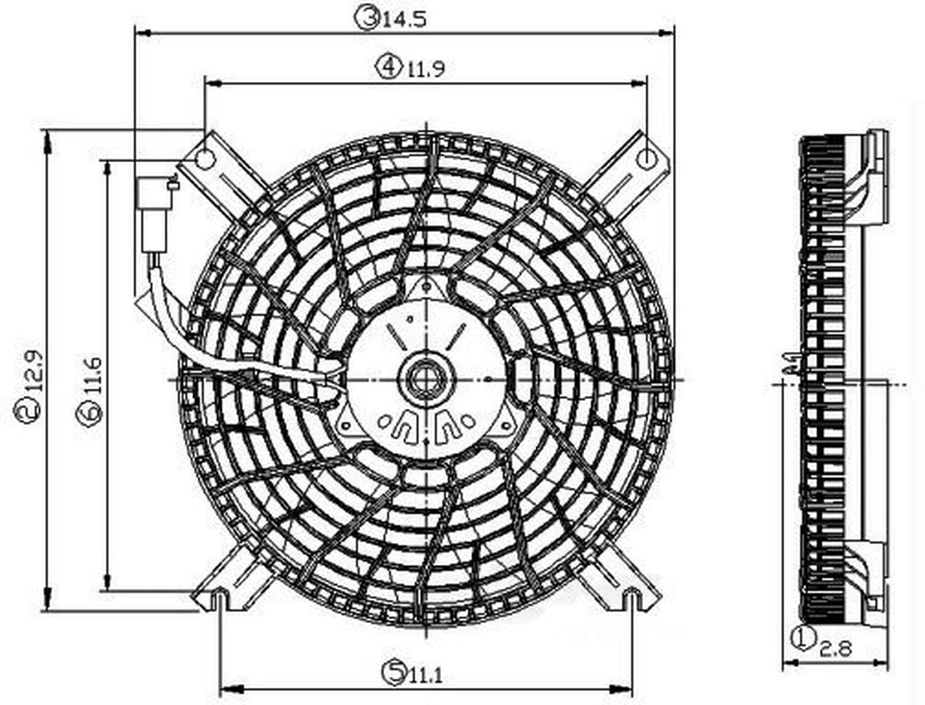 Engine Cooling Fan Assembly