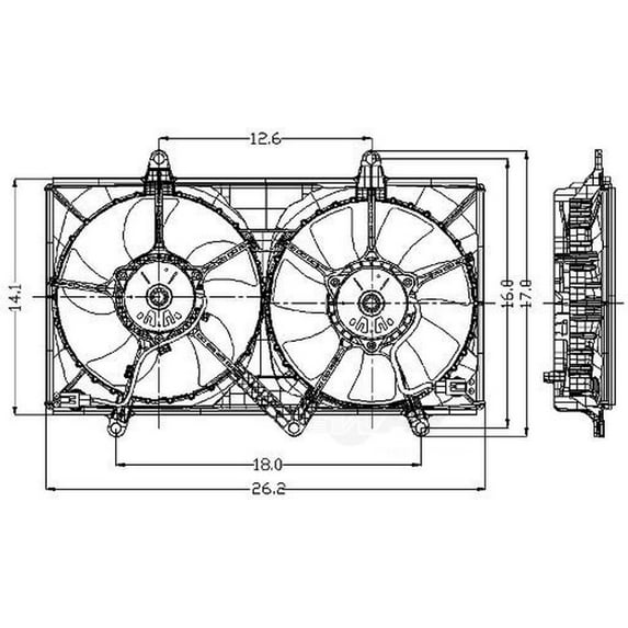 Engine Cooling Fan Assembly