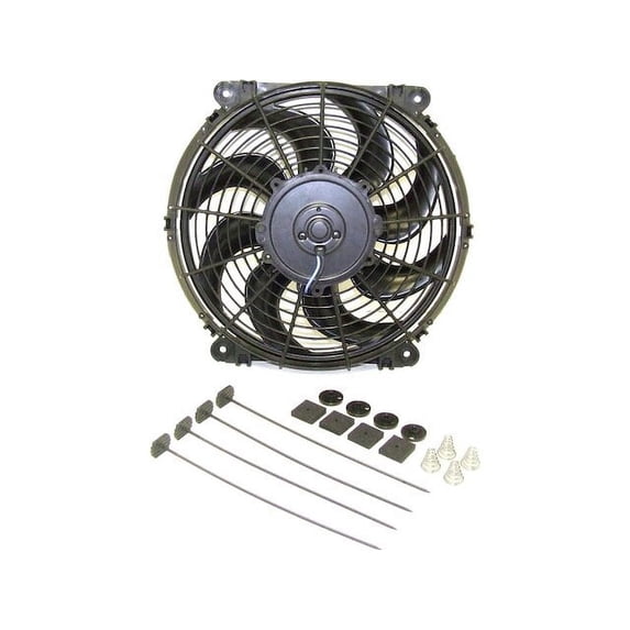 Engine Cooling Fan - Compatible with 1995 - 1997 Dodge B2500 3.9L V6 1996