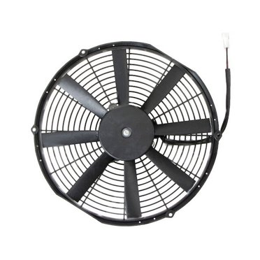 AM Autoparts Engine Radiator Cooling Fan Assembly For 2001-2005 Chrysler PT Cruiser - Direct Fit, 10-Year Warranty