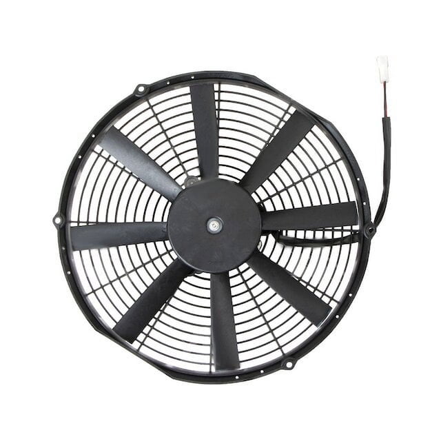AM Autoparts Engine Radiator Cooling Fan Assembly For 2001-2005 Chrysler PT Cruiser - Direct Fit, 10-Year Warranty
