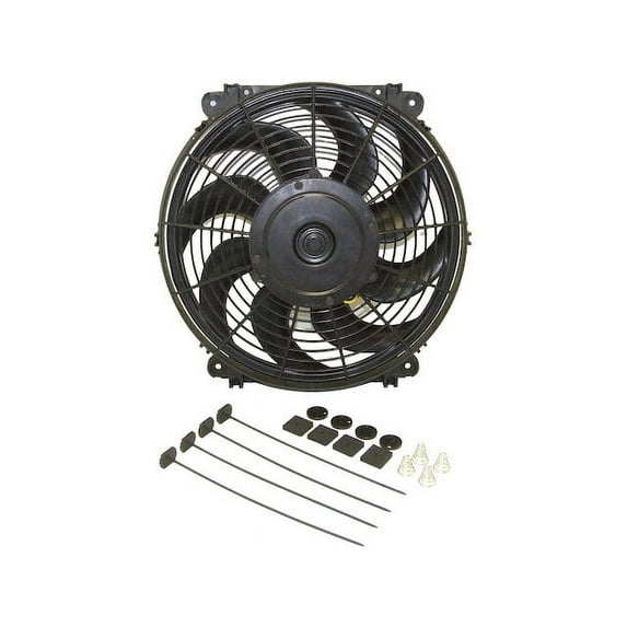 Engine Cooling Fan - Compatible with 2006 - 2010 Jeep Commander 2007 2008 2009