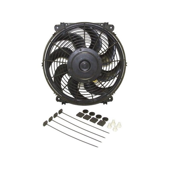 Engine Cooling Fan - Compatible with 2007 - 2014 Mazda CX-9 2008 2009 2010 2011 2012 2013