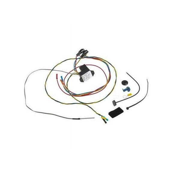 Engine Cooling Fan Module - Compatible with 2014 - 2015 Fiat 500L