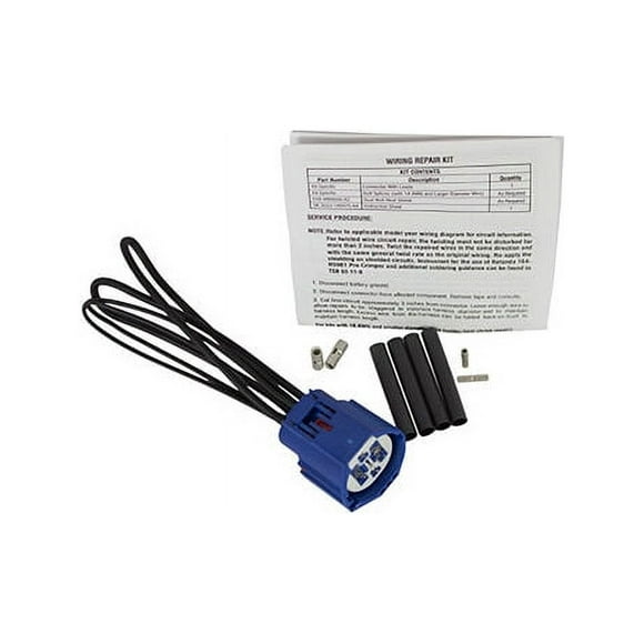 Engine Cooling Fan Motor Connector - Compatible with 2022 - 2024 Ford Maverick 2023