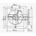 thumbnail image 1 of Engine Cooling Fan Pulley Fits 2004 Honda Accord, 1 of 4