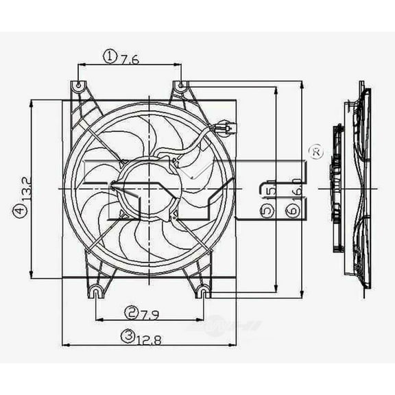 Engine Cooling Fan Pulley