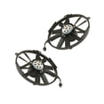 thumbnail image 1 of Engine Cooling Fan Set 2 Piece Set - Compatible with 1990 - 1993 Mercedes-Benz 300E 1991 1992, 1 of 2